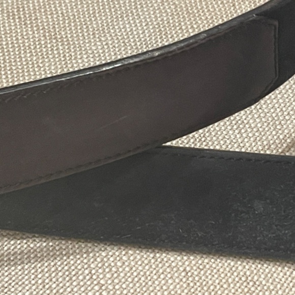 SOLD Berluti 95 / 38 Classic Belt in Blue Suede Excellent Condition - Picture 8 of 11